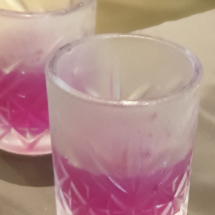 Lavender welcome drink