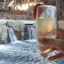 Chandon at sunset